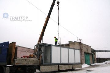 Перевозка негабаритных грузов низкорамным тралом