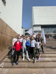 По традиции ярко, мощно и позитивно пробежали 43-й легкоатлетический пробег "Ростовское Кольцо 2022"!